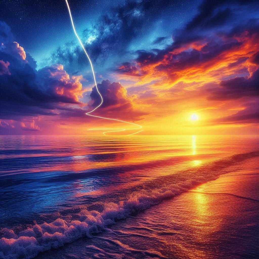 a mysterious line in the middle of the sea 1